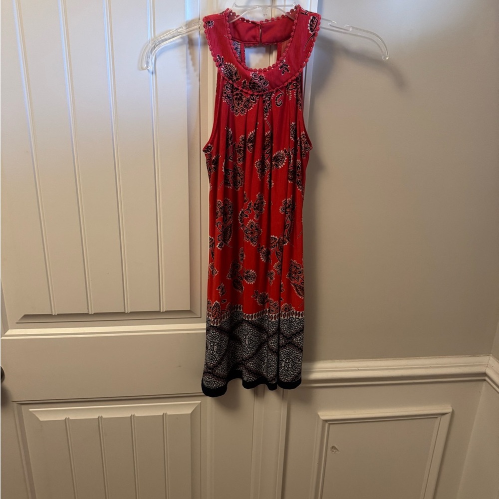 Red dress
